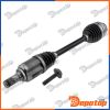 Demi-Arbre de Transmission gauche pour BMW | NPW-BM-166, 31608607265
